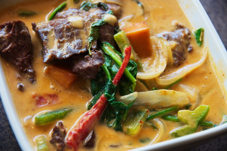 red curry beef
