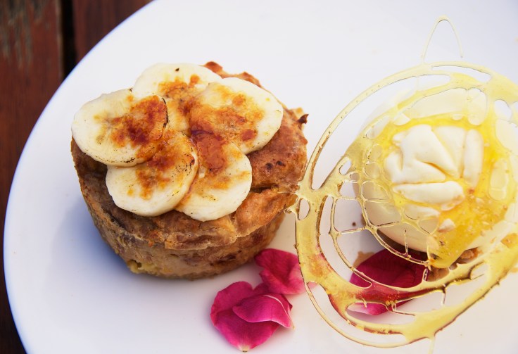 Caramelized Chocolate Bread Pudding