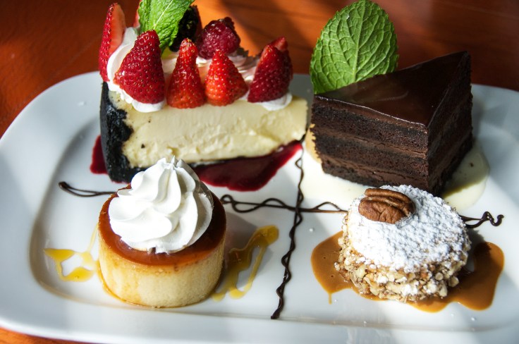 dessert platter