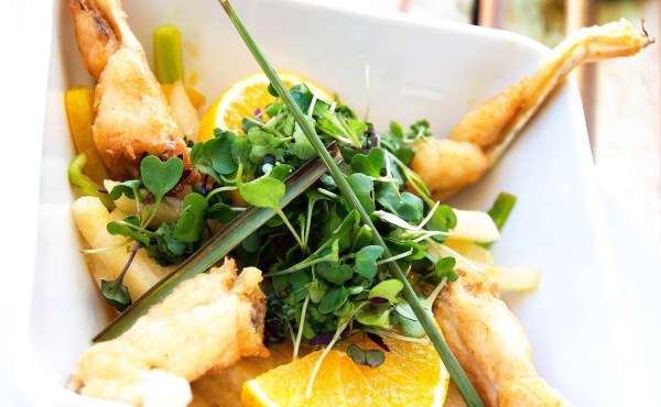 Cast Iron Seared Sunshine State Frog Legs