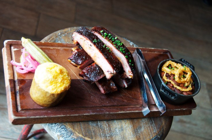 Dry-Rubbed & Smoked Memphis - Style Spare Ribs