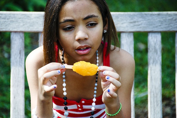 Mango ice cream at The Mango Festival
