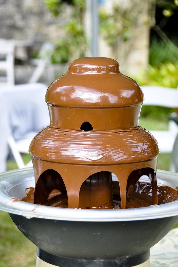 Chocolate Fountain at The Chocolate Festival