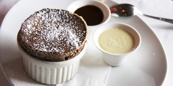 Chocolate Soufflé, “Chocolate Bon Bon”