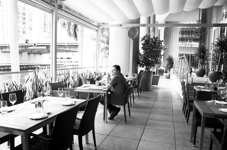 Mister H. waiting for food