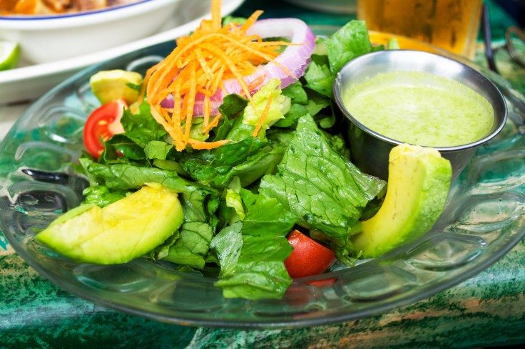 Salad Zaboka Ak Tomato - avocado and tomato salad with onions and house dressing.