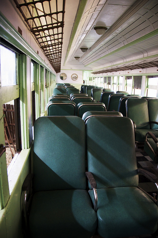 inside the train