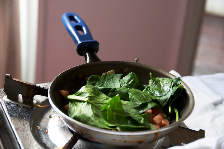omelet station for brekkie
