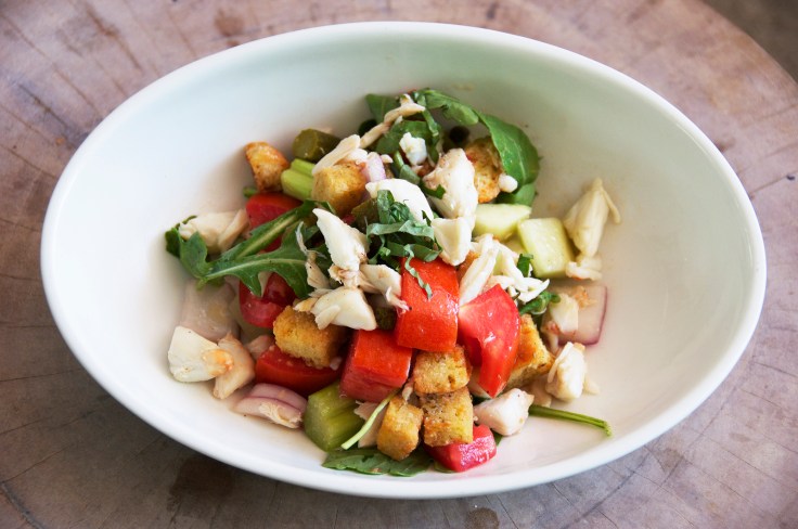 Crab Panzanella