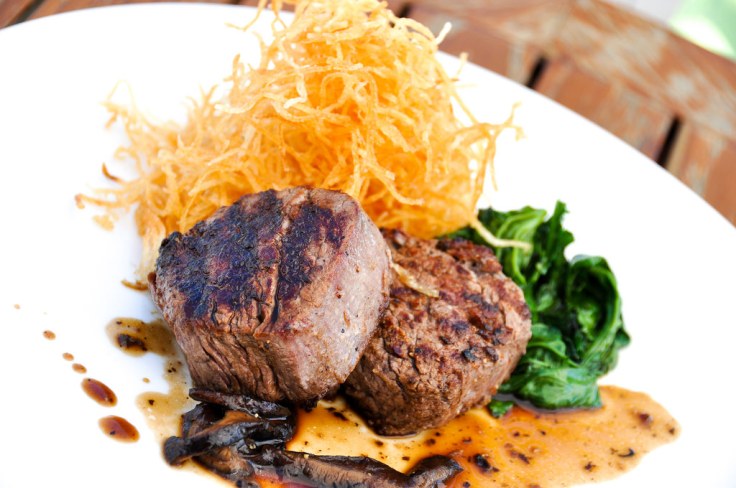 Broiled 8 oz. filet mignon