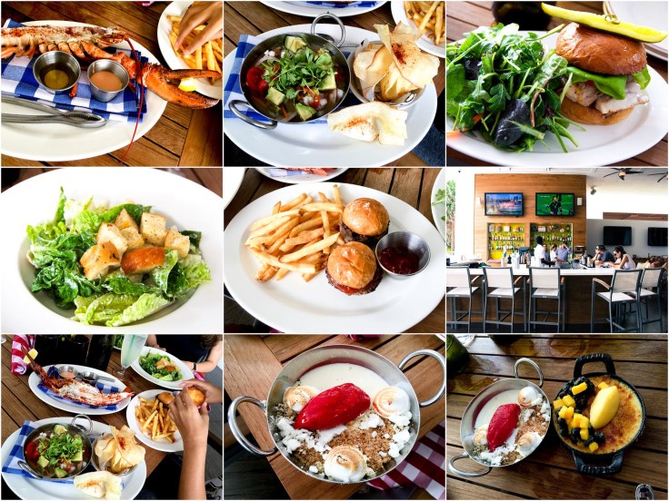 Lovely lunch at L'echon, the hotel's main restaurant