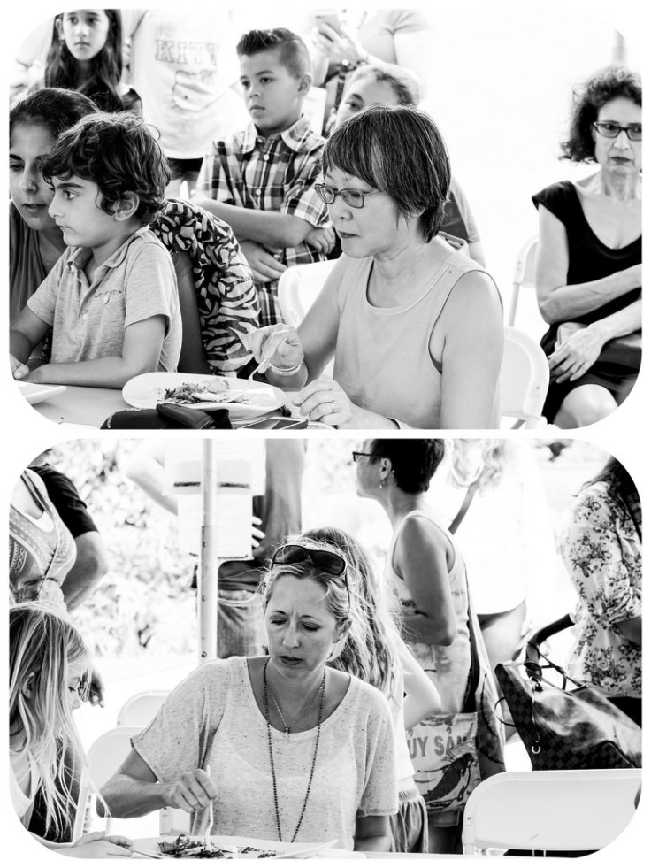 Let's taste the food