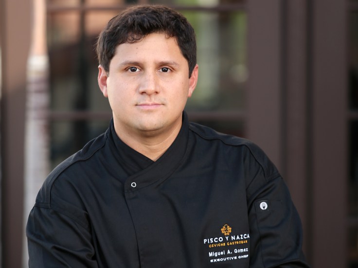 Chef Miguel Gomez - Photo by Pisco Y Nazca