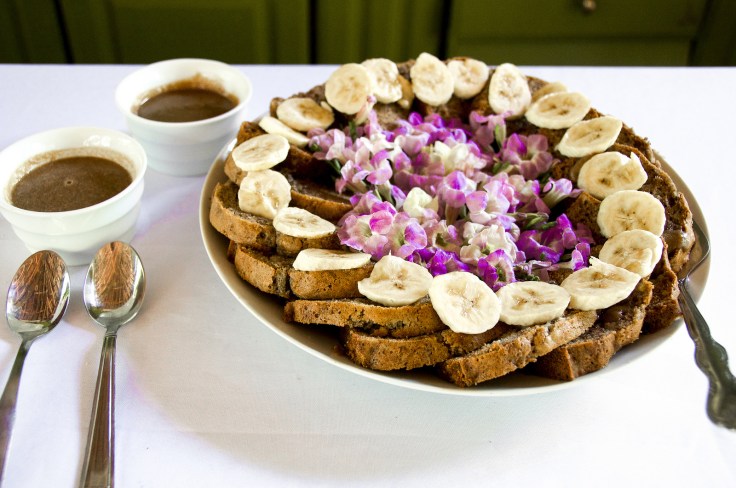 Fresh Banana Bread with Sunbutter