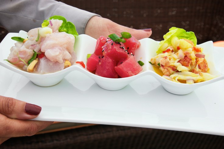 Ceviche Sampler